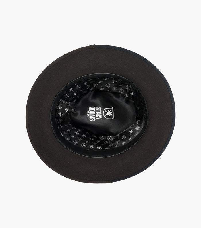 ALPHA FEDORA Wool Felt Pinch Front Hat