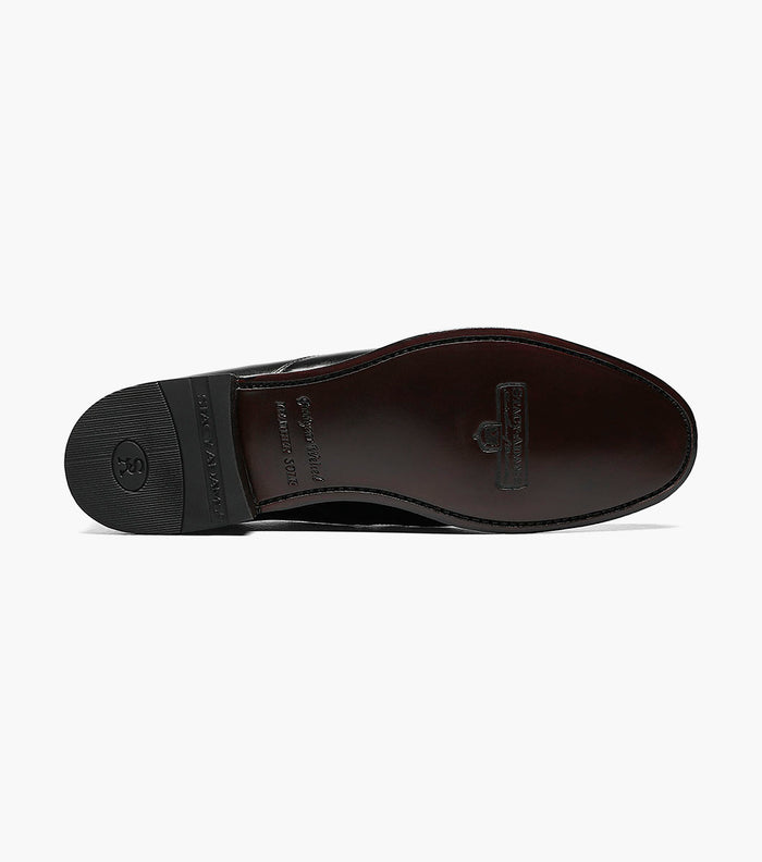 Stacy Adams MADISON Cap Toe Slip On Black by Stacy Adams Shoes