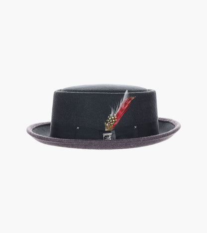 ESSEX PORK PIE ProvatoKnit™ Flat Top Hat
