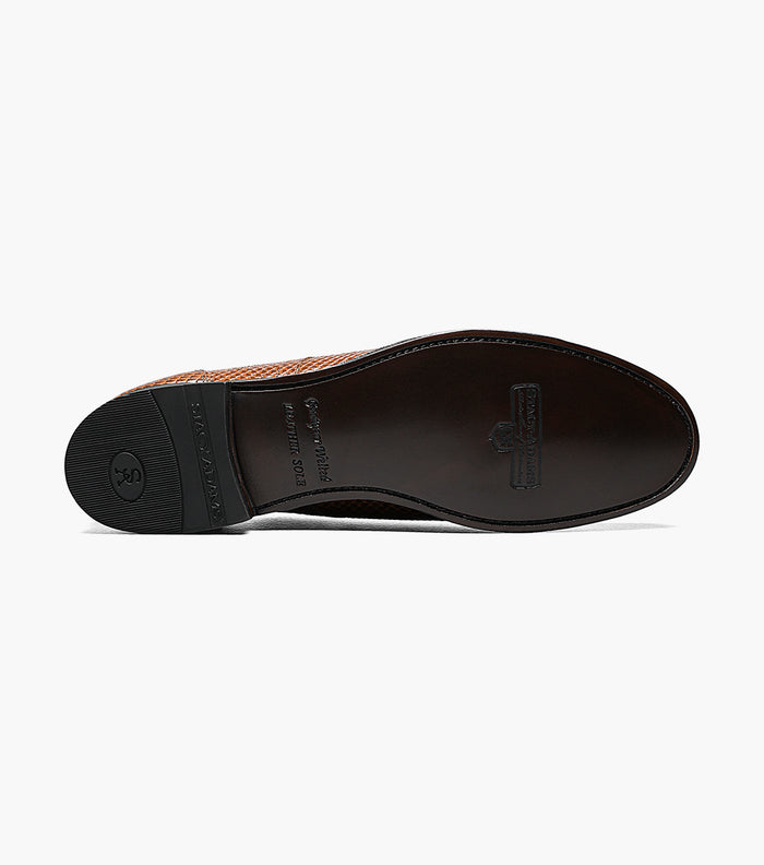 Stacy Adams MADISON Anaconda Plain Toe Oxford Tan by Stacy Adams Shoes