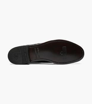 Stacy Adams MADISON Anaconda Plain Toe Oxford Black by Stacy Adams Shoes