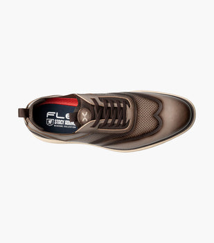Stacy Adams Edgewood Wingtip Elastic Lace Up by Stacy Adams Shoes