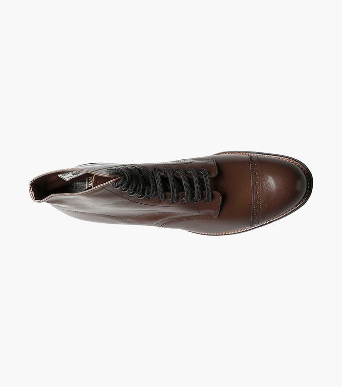 Stacy Adams MADISON Cap Toe Boot Brown by Stacy Adams Shoes