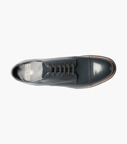 Stacy Adams MADISON Cap Toe Oxford Navy by Stacy Adams Shoes