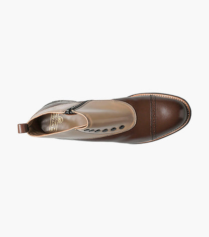 Stacy Adams Madison Spectator Spat Cap Toe Boot by Stacy Adams Shoes