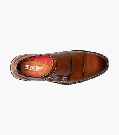 BOSWELL Cap Toe Double Monk Strap