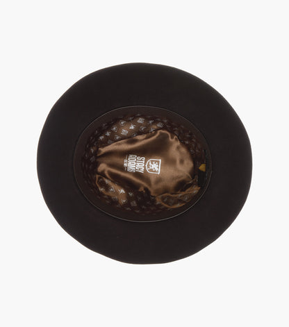 AUGUST FEDORA Wool Felt Pinch Front Hat