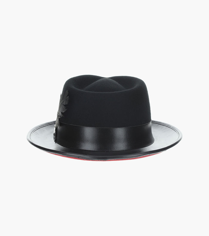 PROVO FEDORA Wool Felt Pinch Front Hat