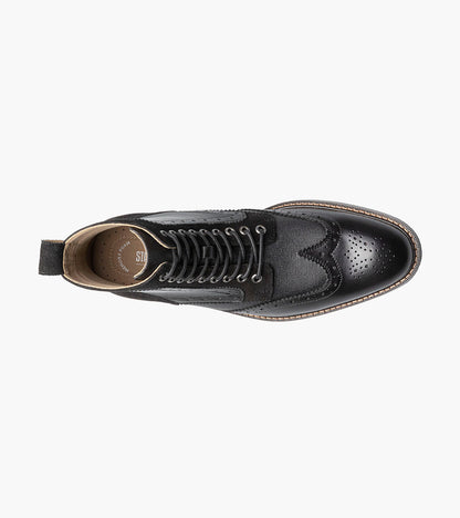 Stacy Adams Finnegan Wingtip Lace Up Boot by Stacy Adams Shoes