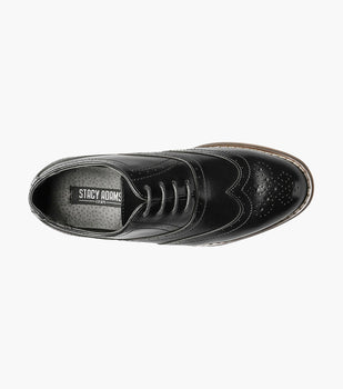 Stacy Adams Kids Dunbar Wingtip Oxford by Stacy Adams Shoes