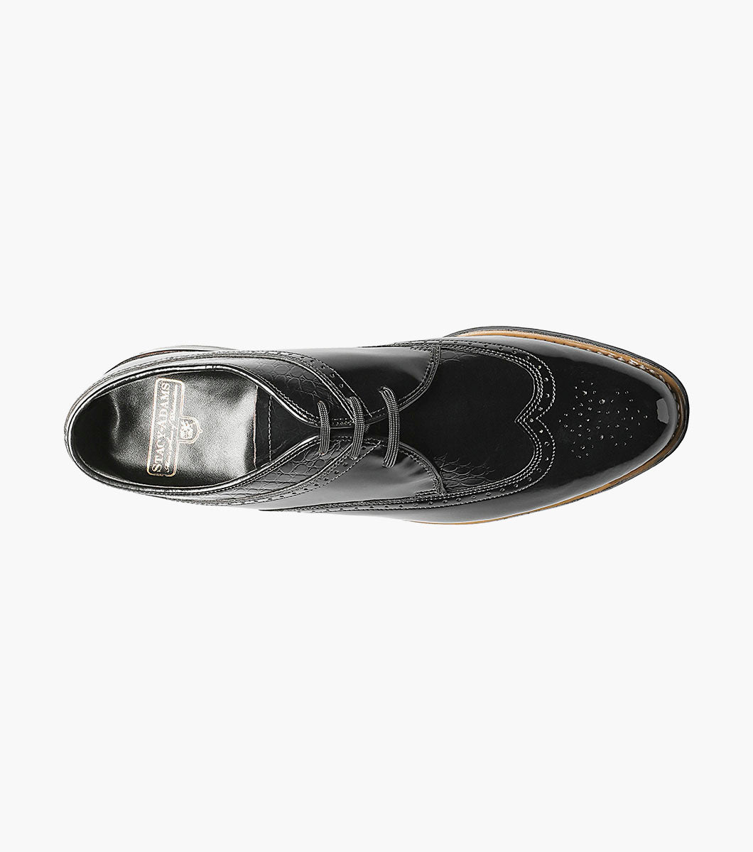 Stacy Adams DAYTON Wingtip Oxford Black by Stacy Adams Shoes