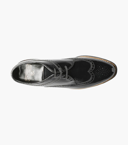 Stacy Adams DAYTON Wingtip Oxford Black by Stacy Adams Shoes