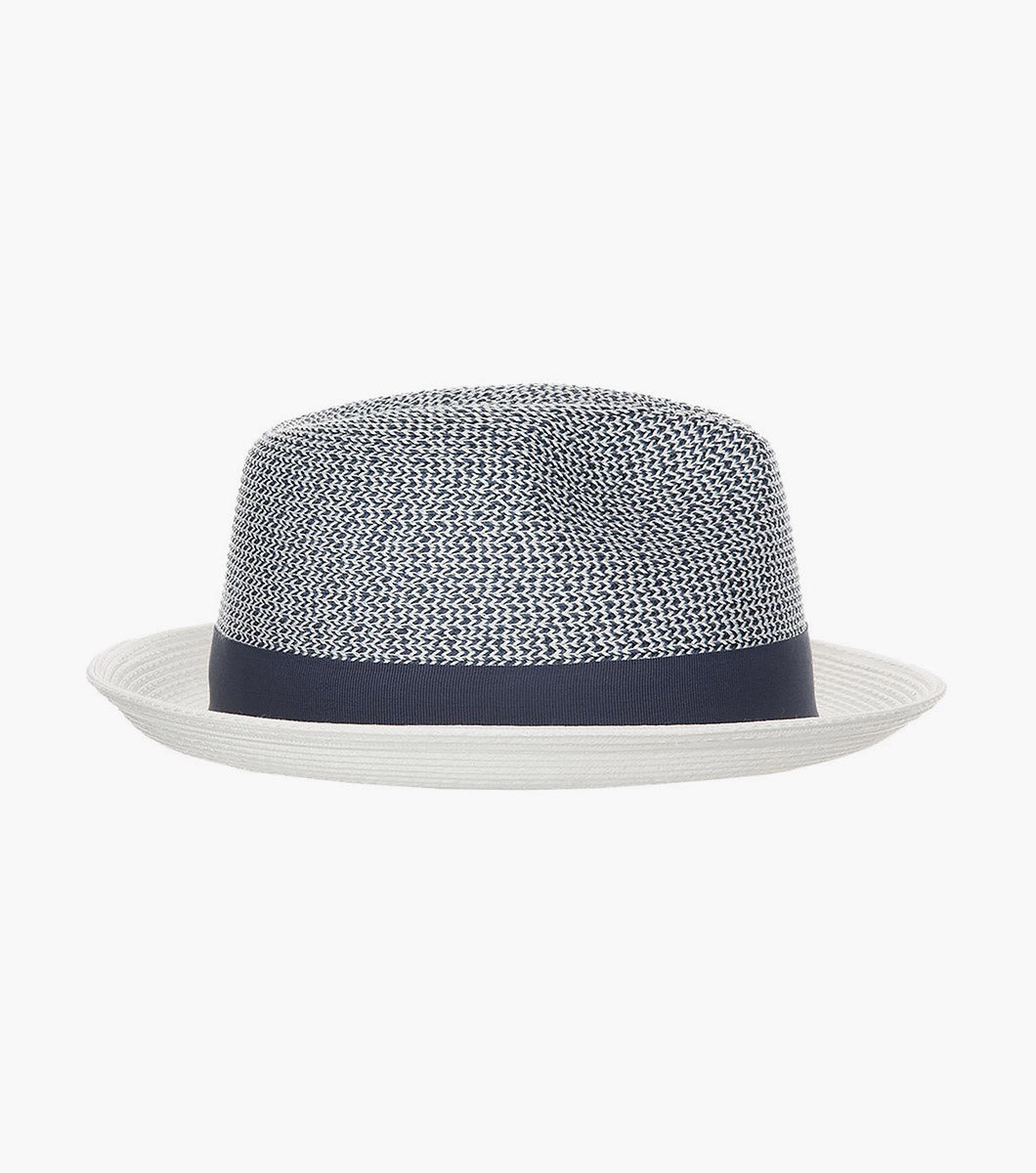 SKYLIN FEDORA Paper Braided Pinch Front Hat