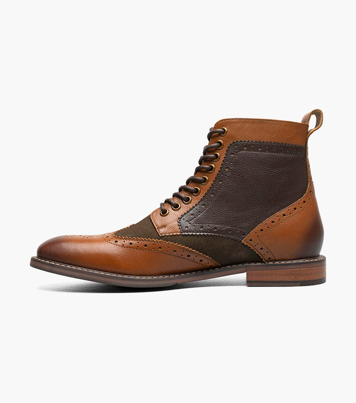 Stacy Adams Finnegan Wingtip Lace Up Boot by Stacy Adams Shoes