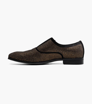 Stacy Adams Starleigh Rhinestone Plain Toe Slip On by Stacy Adams Shoes
