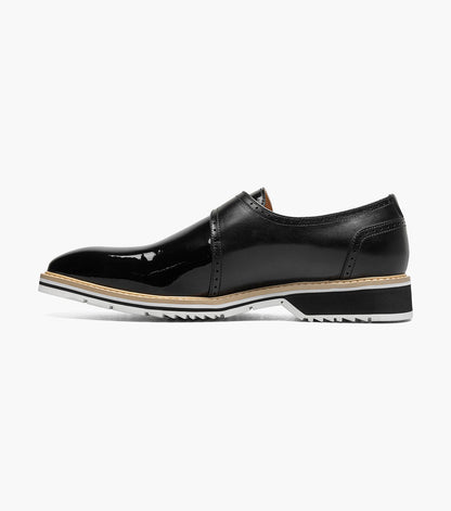 Stacy Adams Bartram Plain Toe Monk Strap by Stacy Adams Shoes