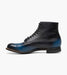 Stacy Adams MADISON Cap Toe Lace Up Boot Blue by Stacy Adams Shoes
