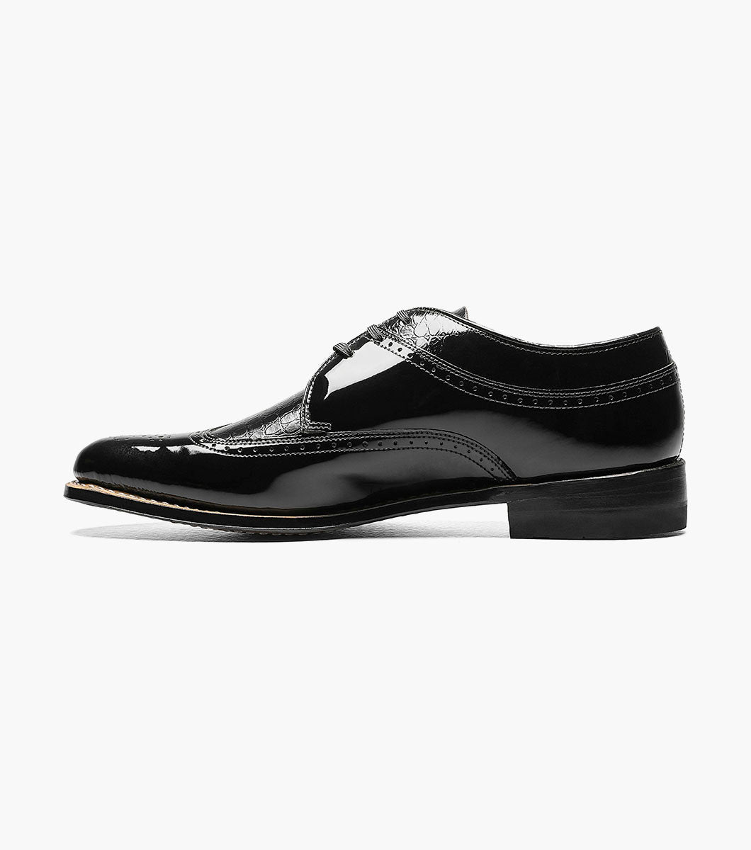 Stacy Adams DAYTON Wingtip Oxford Black by Stacy Adams Shoes