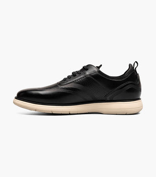 Stacy Adams Edgewood Wingtip Elastic Lace Up by Stacy Adams Shoes