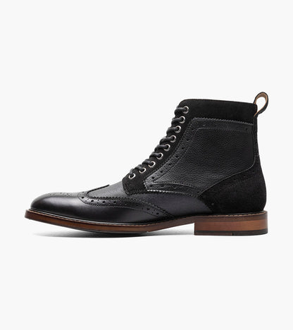 Stacy Adams Finnegan Wingtip Lace Up Boot by Stacy Adams Shoes