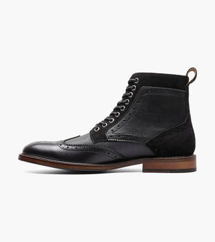 Stacy Adams Finnegan Wingtip Lace Up Boot by Stacy Adams Shoes