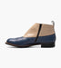 Stacy Adams MADISON Spectator Spat Cap Toe Demi Boot Blue Multi by Stacy Adams Shoes