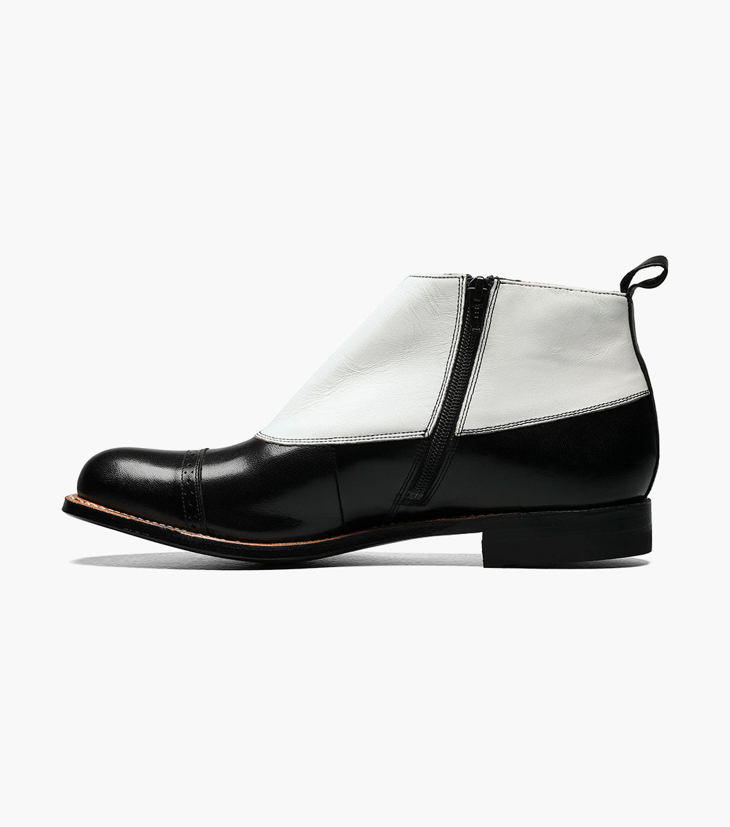 Stacy Adams Madison Spectator Spat Cap Toe Boot by Stacy Adams Shoes