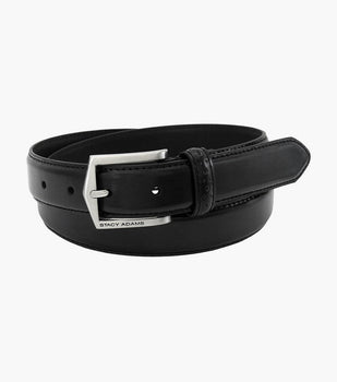 Stacy Adams Pinseal Perf Strap Genuine Leather Belt by Stacy Adams Shoes