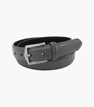 Stacy Adams Pinseal Perf Strap Genuine Leather Belt by Stacy Adams Shoes