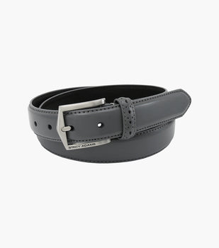 Stacy Adams Pinseal XL Perf Strap Belt by Stacy Adams Shoes