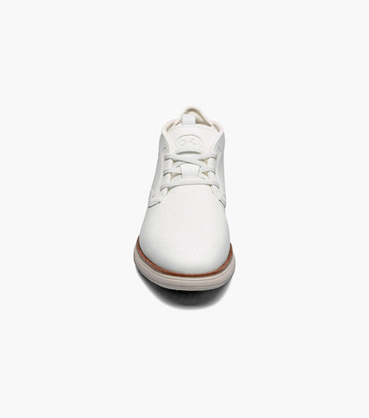 EASTMONT Plain Toe Elastic Lace Chukka Boot