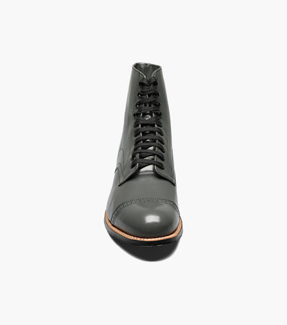 Stacy Adams MADISON Cap Toe Boot Steel Gray by Stacy Adams Shoes