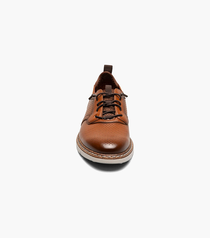 KIDS SYNC Plain Toe Elastic Lace Up