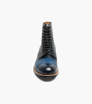 Stacy Adams Madison Cap Toe Lace Up Boot by Stacy Adams Shoes