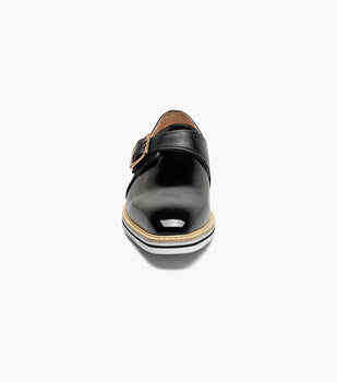 Stacy Adams Bartram Plain Toe Monk Strap by Stacy Adams Shoes