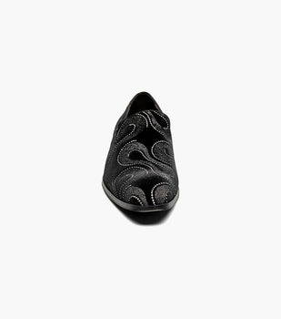 Stacy Adams Swainson Plain Toe Embroidered Slip On by Stacy Adams Shoes