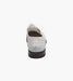 Stacy Adams MADISON Anaconda Plain Toe Oxford White by Stacy Adams Shoes