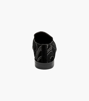 Stacy Adams Swainson Plain Toe Embroidered Slip On by Stacy Adams Shoes