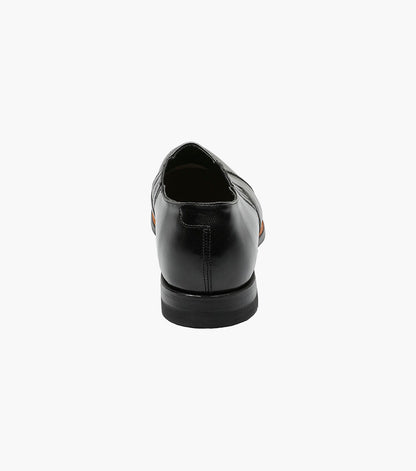 Stacy Adams MADISON Cap Toe Slip On Black by Stacy Adams Shoes