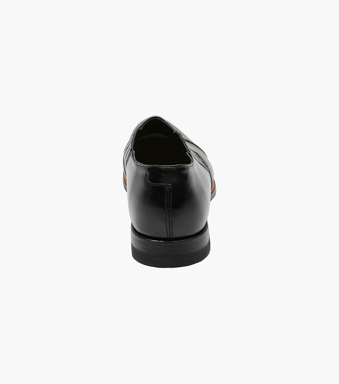 Stacy Adams MADISON Cap Toe Slip On Black by Stacy Adams Shoes