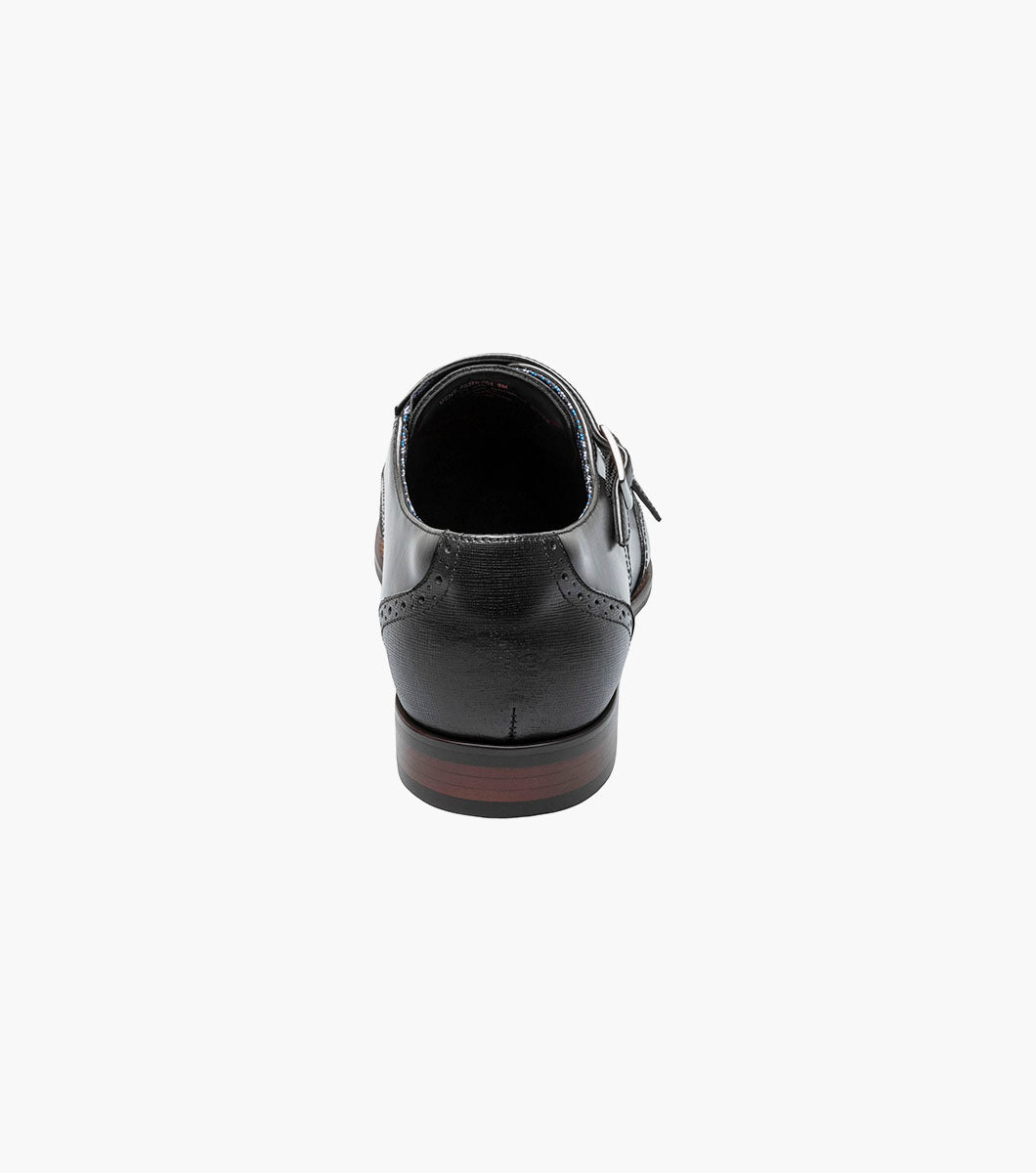 Stacy Adams Karson Wingtip Double Monk Strap by Stacy Adams Shoes