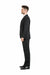 1 Button Men's Black Classic Fit  Suit