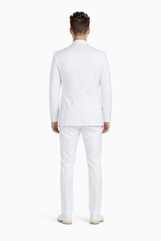 1 Button Men'S White Cheap Priced Designer Fashion Dress Casual Blazer For Men On Sale Blazer - Image 3