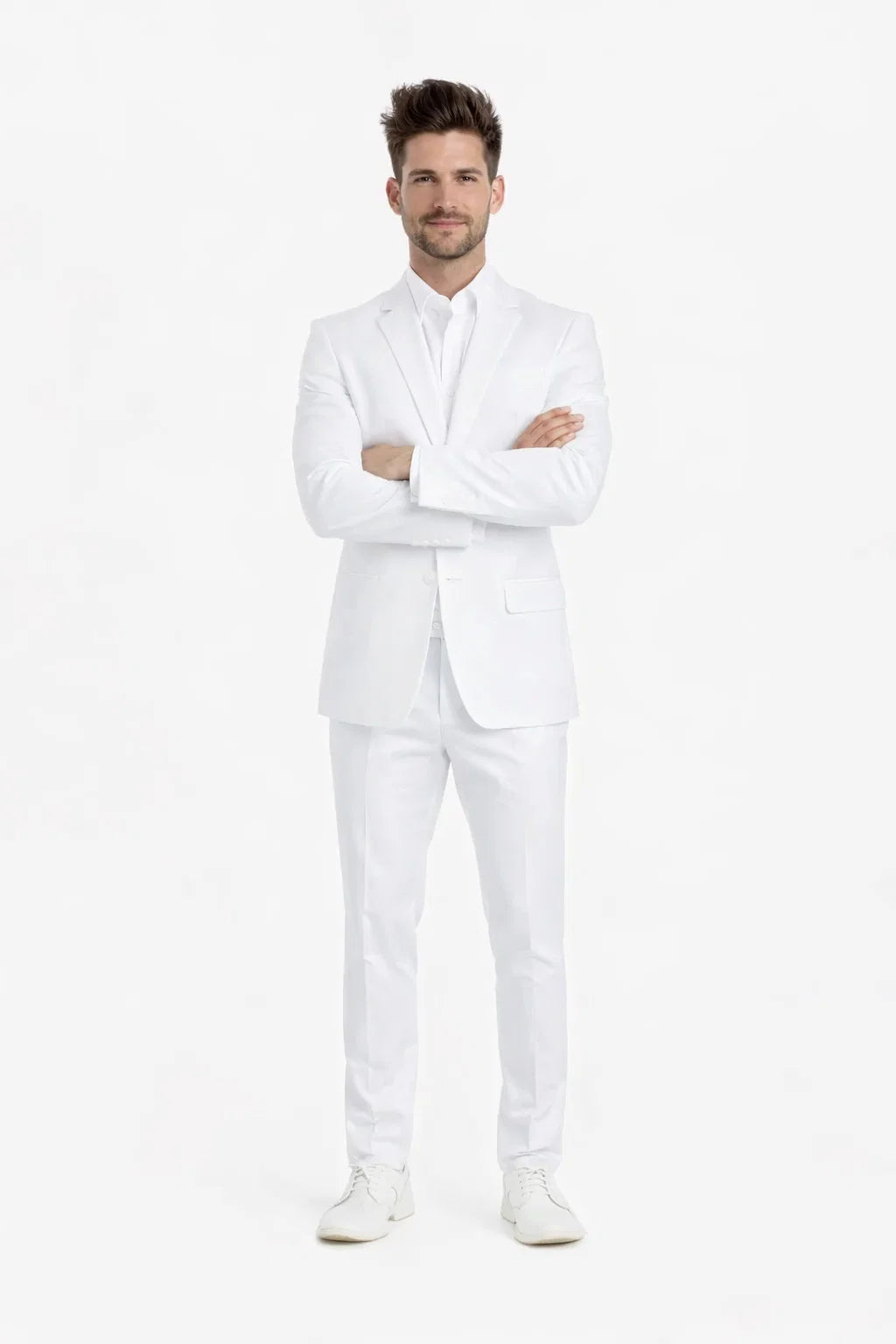 1 Button Men'S White Cheap Priced Designer Fashion Dress Casual Blazer For Men On Sale Blazer - Image 5