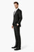 1 Button Peak Jean Tuxedo - Black Peak Lapel Tuxedo Suit - Wide Lapel Tuxedo