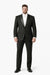 1 Button Peak Jean Tuxedo - Black Peak Lapel Tuxedo Suit - Wide Lapel Tuxedo
