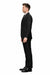 1 Button Slim Fitted Shawl Tuxedo Black