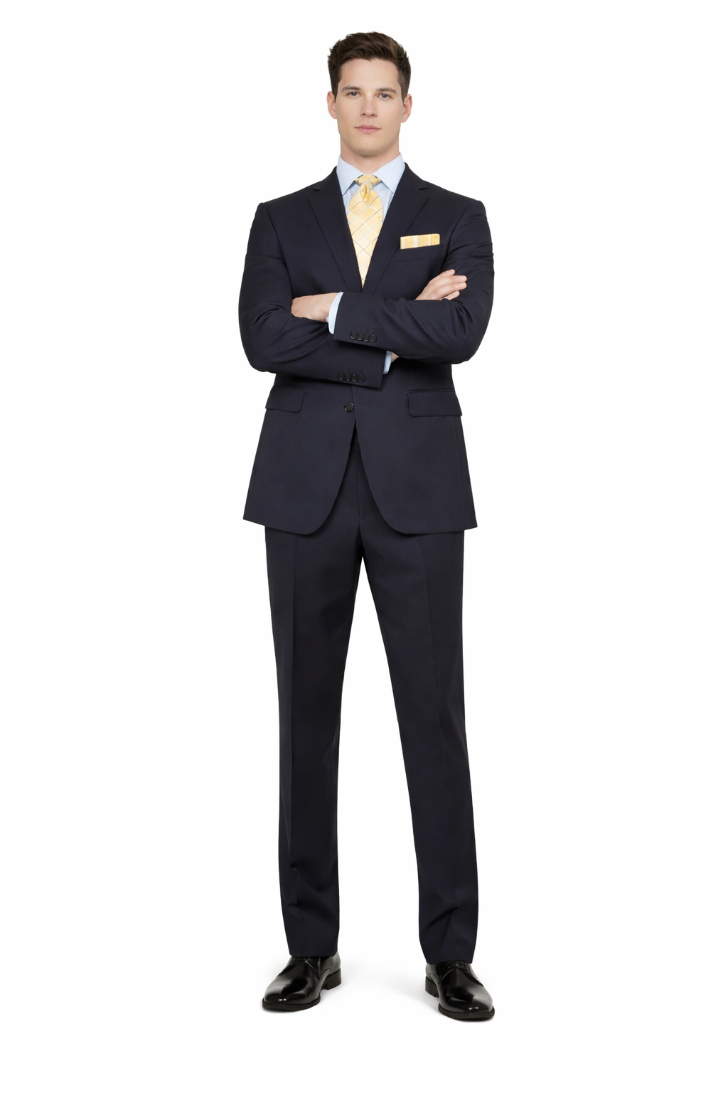 1 Button Tapered Cut Vented Wool Blend Flat Front Suit Online Discount Fashion Sale - Image 5