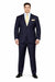 1 Button Tapered Cut Vented Wool Blend Flat Front Suit Online Discount Fashion Sale