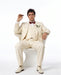Tony Montana’s Ivory Vested Suit – Classic Ivory 3 Piece Suit for Wedding, Formal and Evening Wear